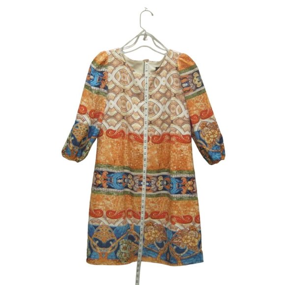 Pole and Pole Women Dress Size 3 Zipper Cap Sleeve Polyester Lined - Picture 3 of 12